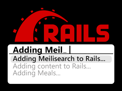 Adding Meilisearch to a Rails 7 Application